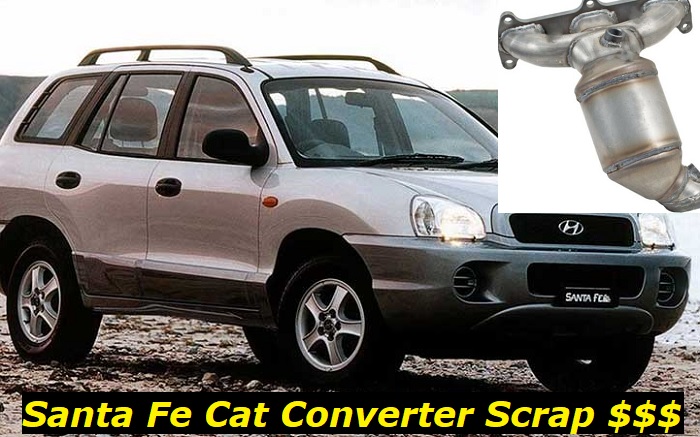 Santa Fe catalytic converter scrap price